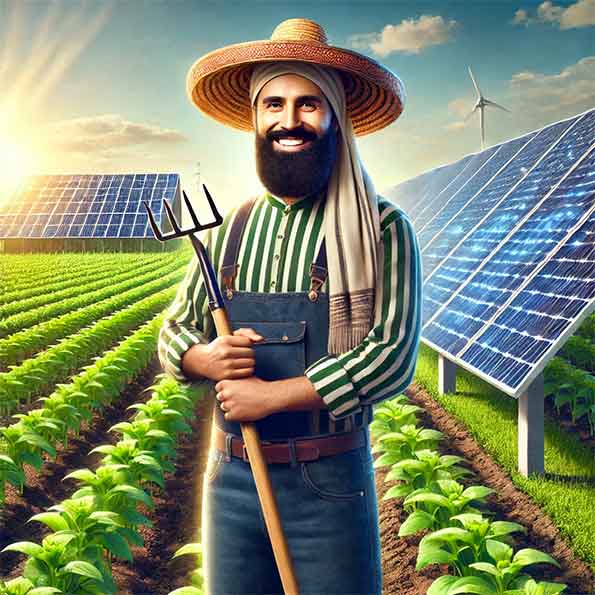 آقای احمدی، یک کشاورز نمونه و پیشرو، با اتکا به دانش و تلاش خستگی ناپذیر خود، شیوه های نوین کشاورزی را با بهره گیری از منابع انرژی تجدیدپذیر و پاک در مزرعه خود پیاده سازی کرده است. این امر نه تنها به بهبود عملکرد مزرعه و افزایش بازده محصولات کشاورزی کمک کرده است، بلکه به طور قابل توجهی به حفظ محیط زیست و کاهش اثرات مخرب ناشی از فعالیت های کشاورزی بر طبیعت یاری رسانده است. با استفاده از انرژی های پاک، آقای احمدی توانسته است از انتشار گازهای گلخانه ای و کربن دی اکسید به میزان قابل ملاحظه ای جلوگیری کند و به حفاظت از کره زمین و سلامت آیندگان کمک نماید. این دستاورد ارزشمند، الگویی مناسب برای سایر کشاورزان در راستای توسعه کشاورزی پایدار و سازگار با محیط زیست است.